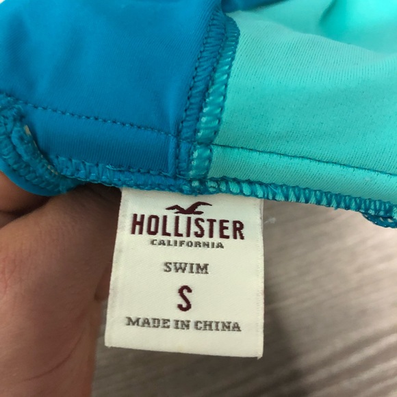Hollister Blue and Mint bikini (top and bottom) - Picture 6 of 7